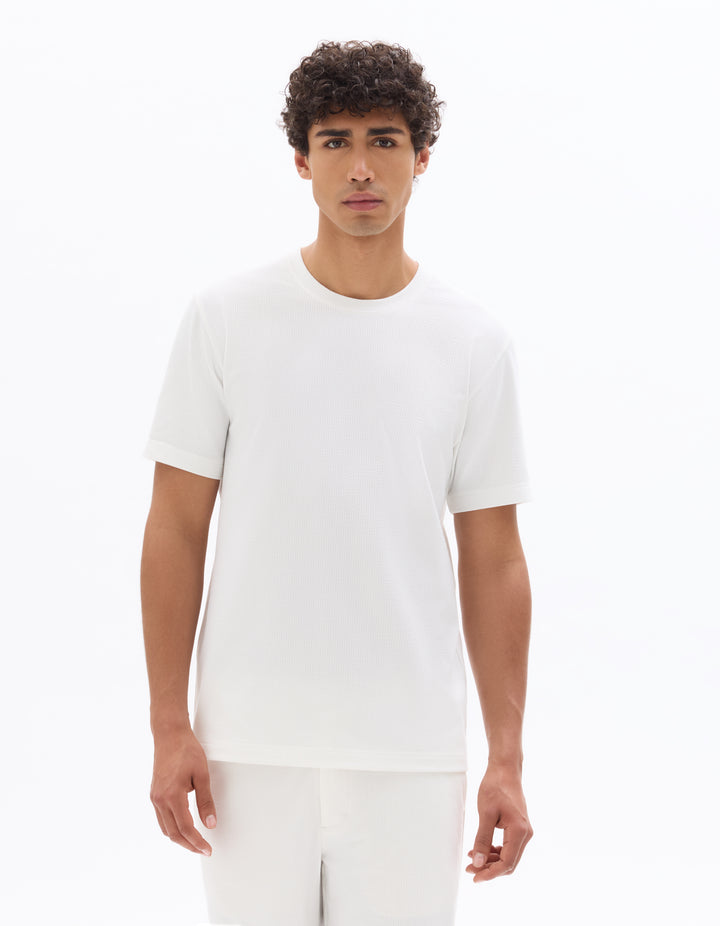 Unisex - Knitted - T-Shirt - Short sleeves - U / V / round neck