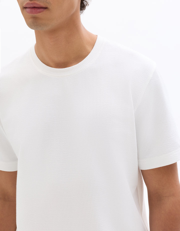 Unisex - Knitted - T-Shirt - Short sleeves - U / V / round neck