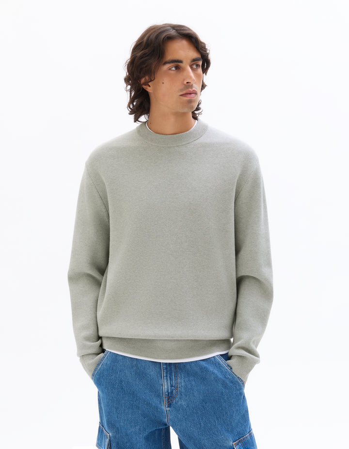 Men - Knitted - Sweater - Long sleeves