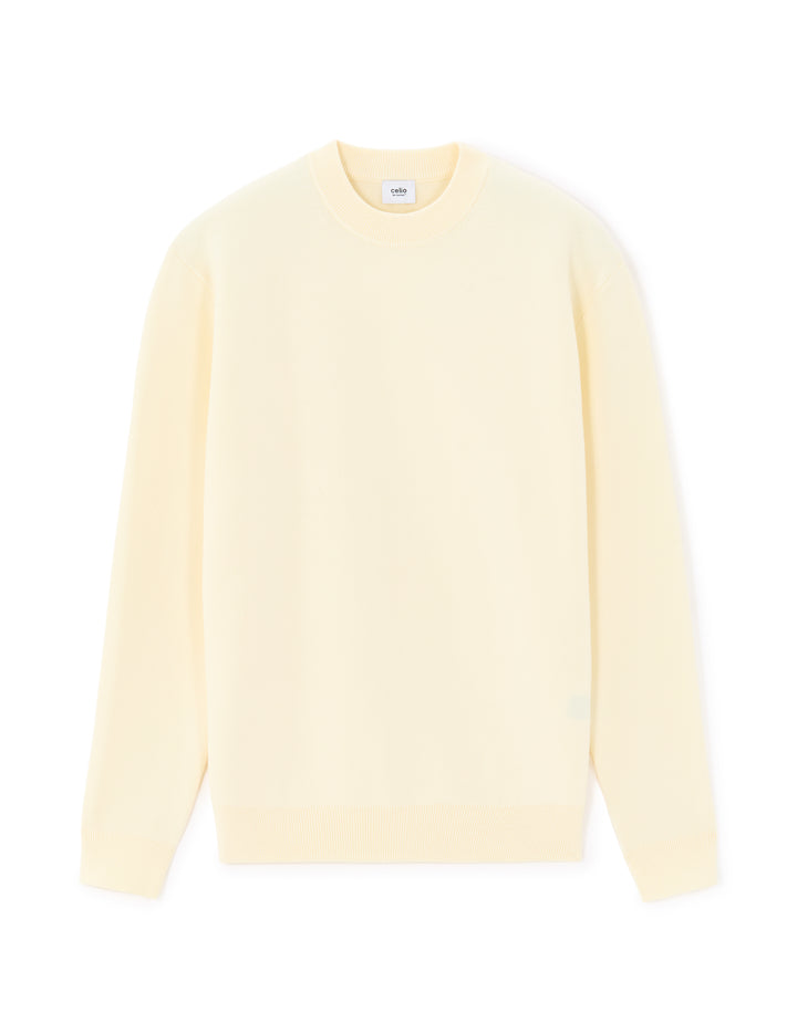 Men - Knitted - Sweater - Long sleeves