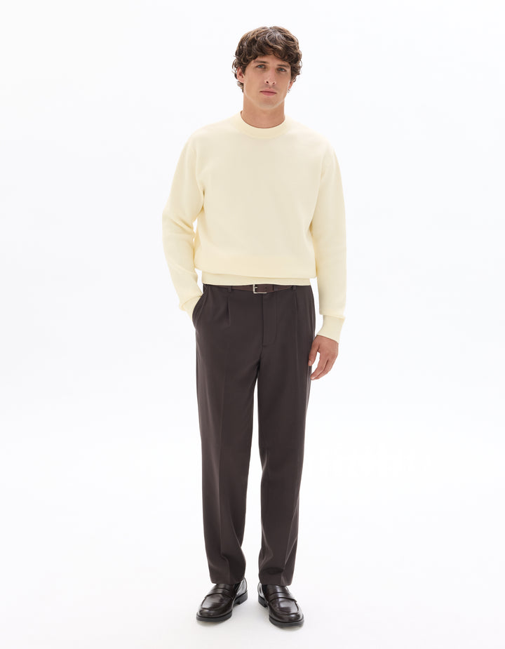 Men - Knitted - Sweater - Long sleeves