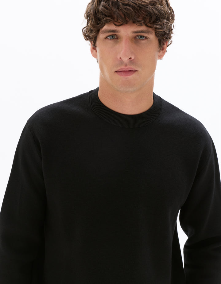 Men - Knitted - Sweater - Long sleeves
