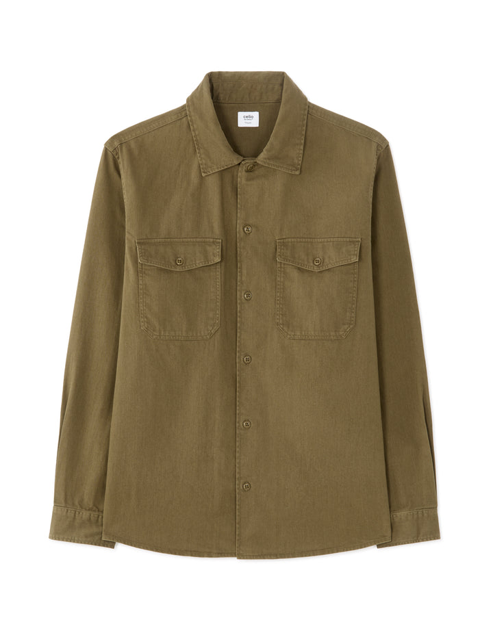 Men - Woven - Shirt - Long sleeves