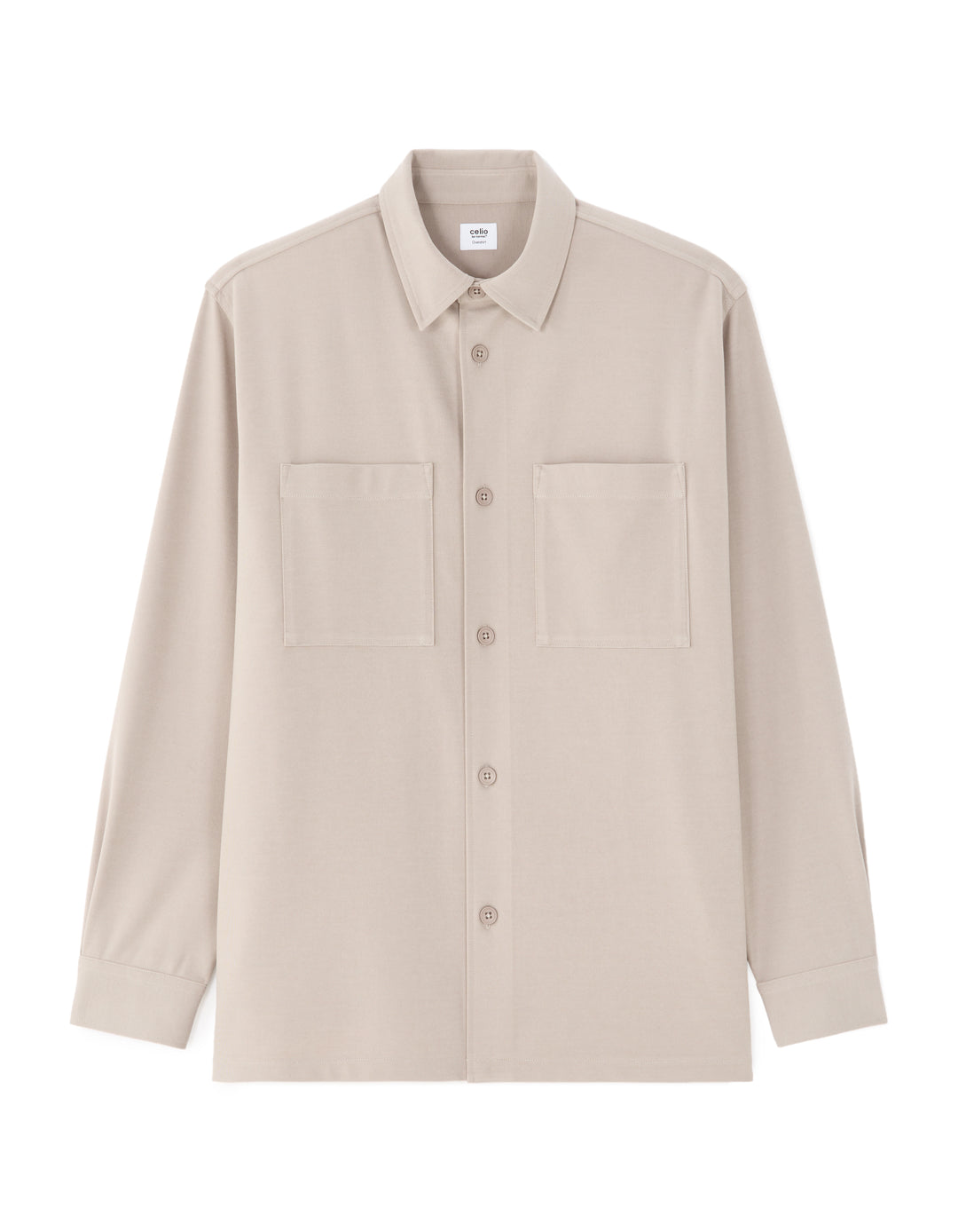 Men - Knitted - Shirt - Long sleeves