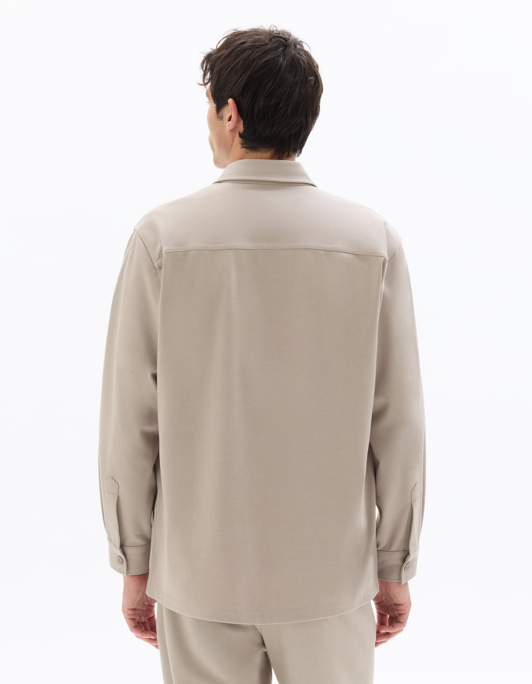Men - Knitted - Shirt - Long sleeves