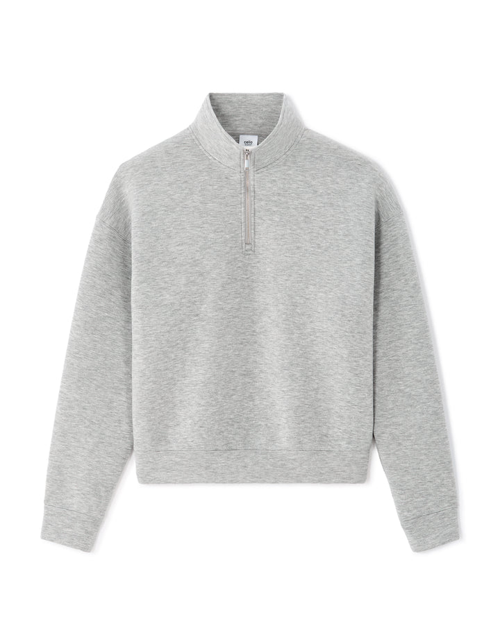 Unisex - Knitted - Sweatshirt - Long sleeves - Fleece fabric