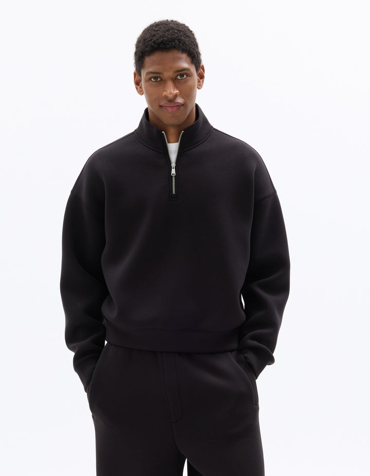 Unisex - Knitted - Sweatshirt - Long sleeves - Fleece fabric