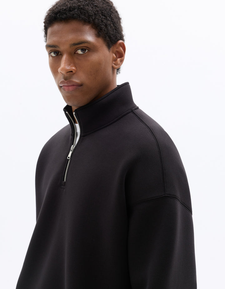 Unisex - Knitted - Sweatshirt - Long sleeves - Fleece fabric