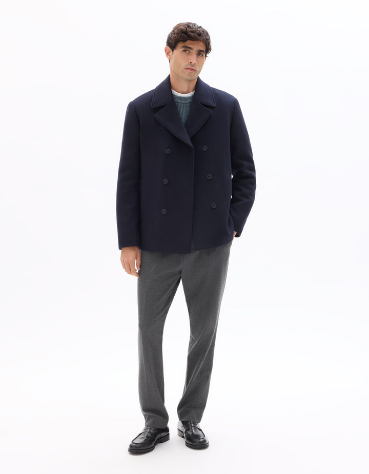 Men - Woven - Coat/Pea jacket/Cape