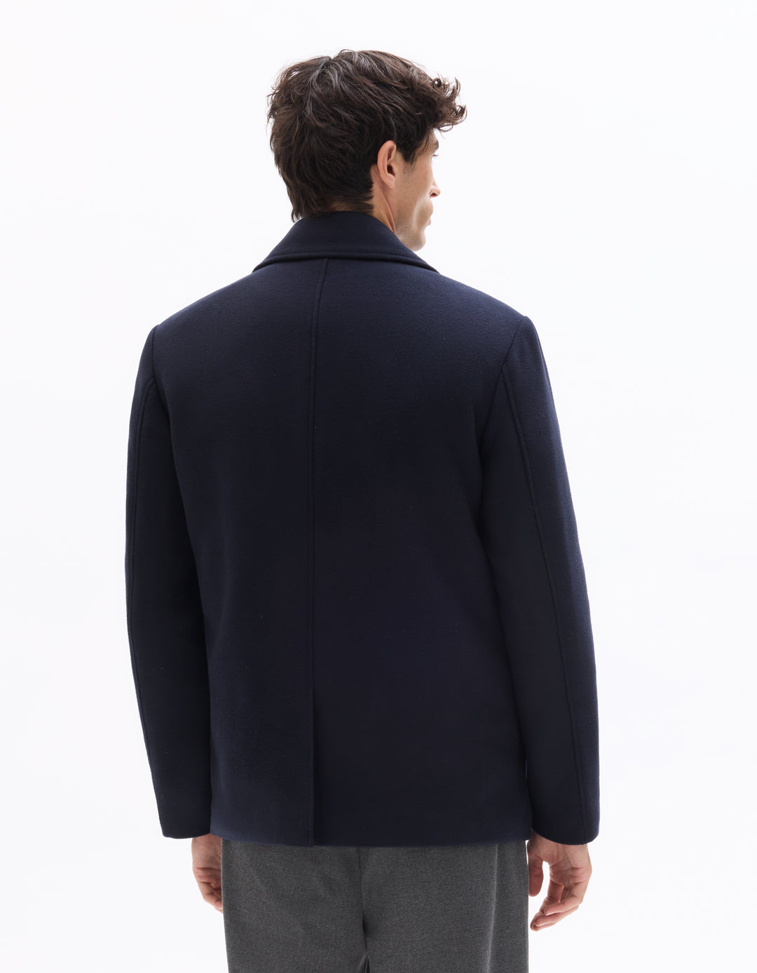 Men - Woven - Coat/Pea jacket/Cape