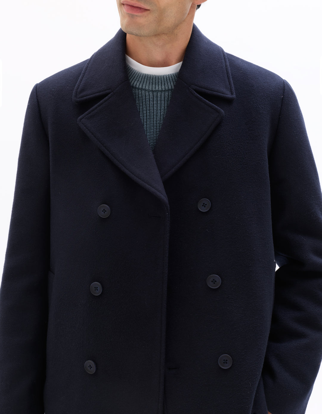 Men - Woven - Coat/Pea jacket/Cape