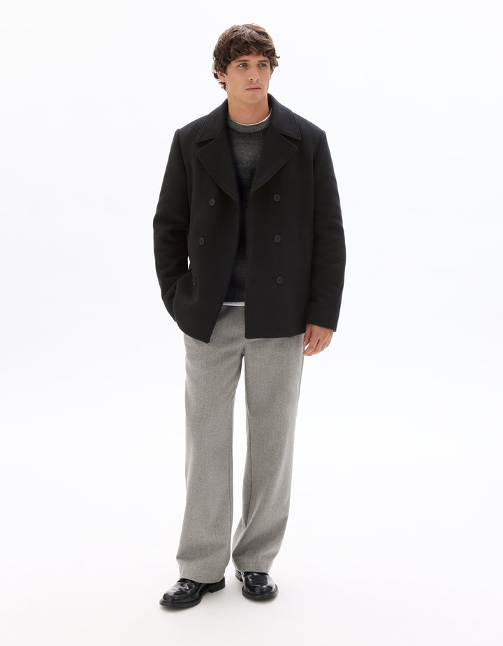 Men - Woven - Coat/Pea jacket/Cape