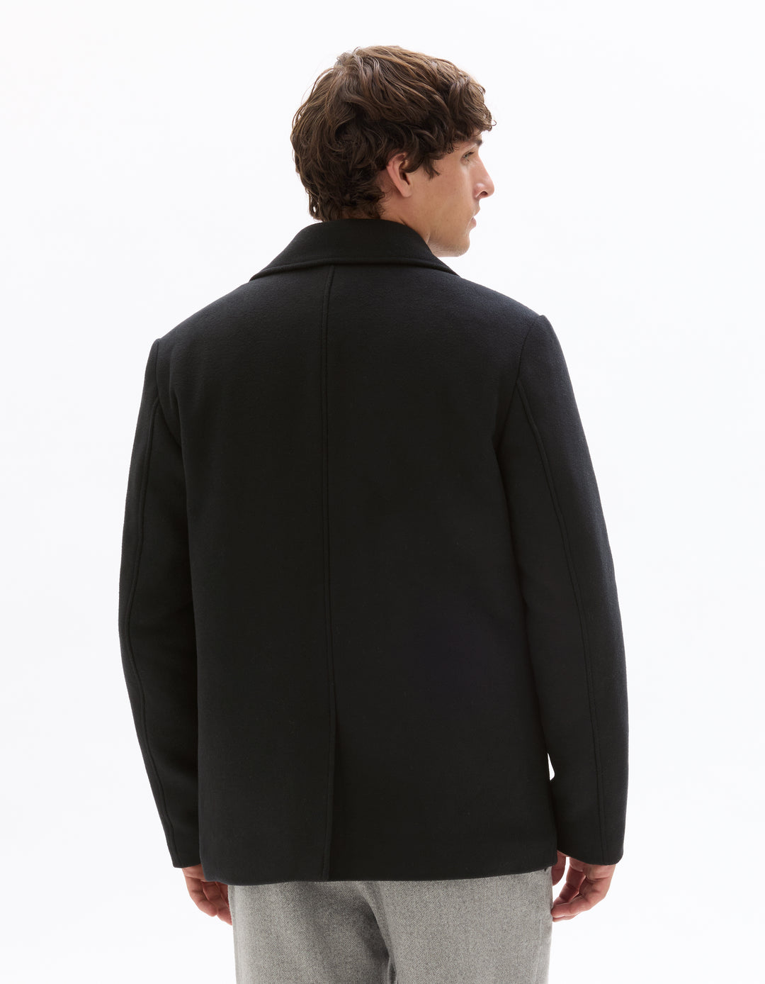 Men - Woven - Coat/Pea jacket/Cape