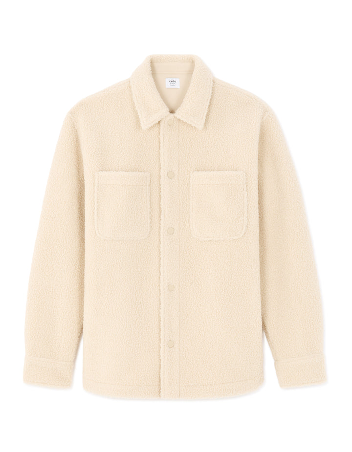 Men - Knitted - Shirt - Long sleeves