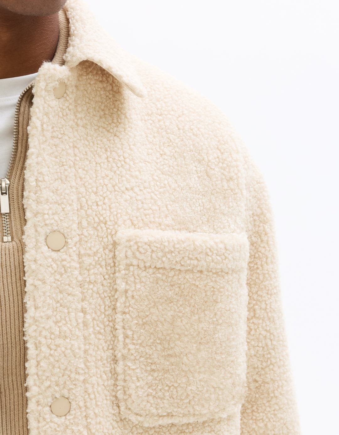 Men - Knitted - Shirt - Long sleeves