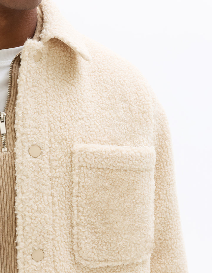 Men - Knitted - Shirt - Long sleeves