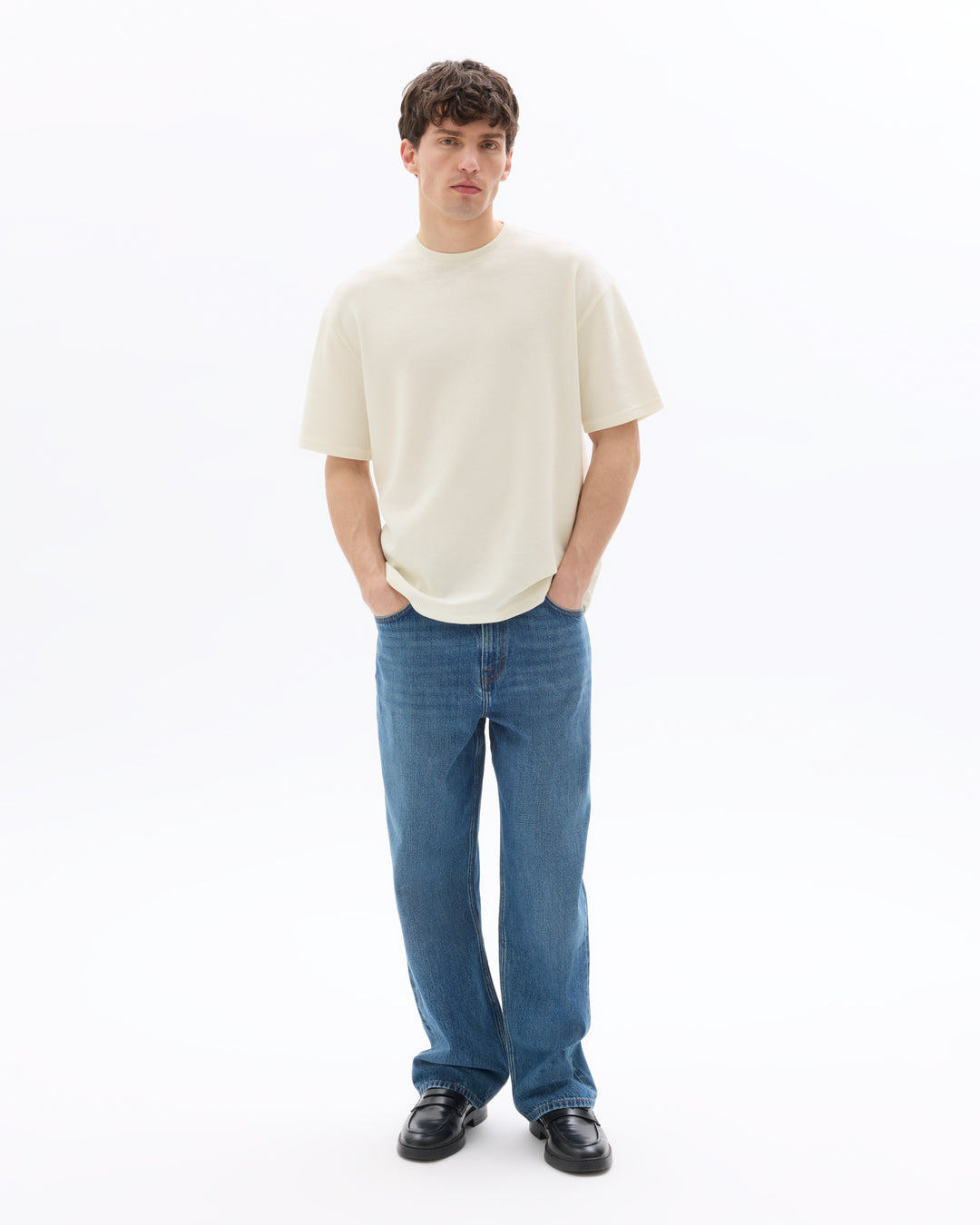 Unisex - Knitted - T-Shirt - Short sleeves - U / V / round neck