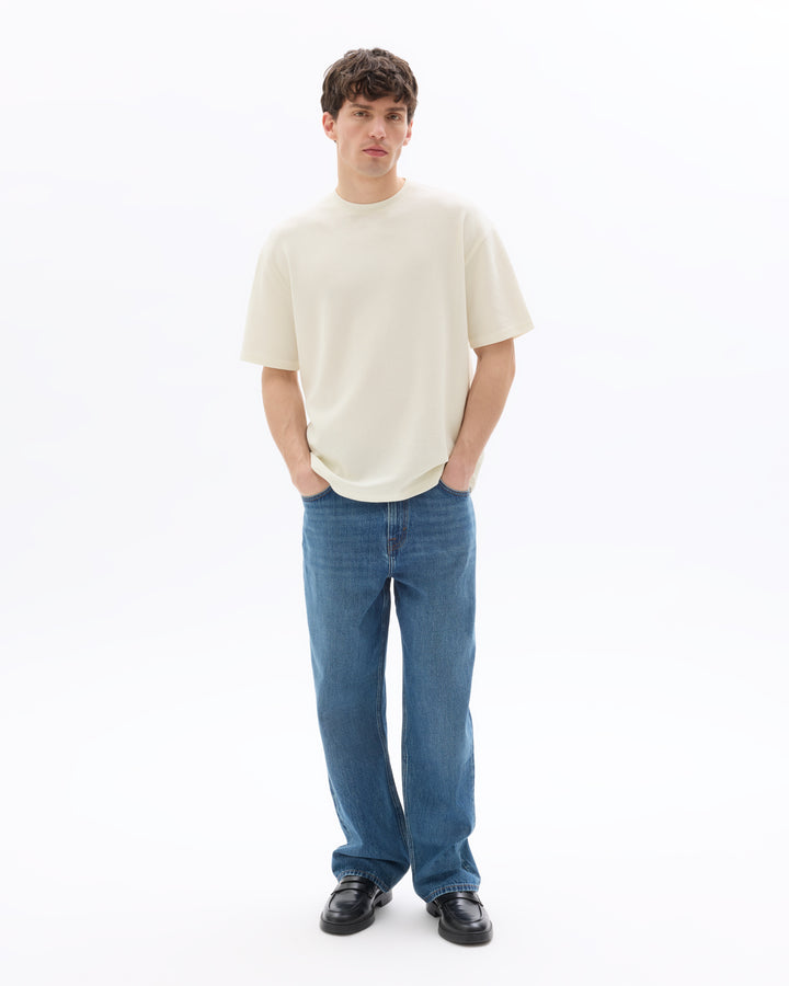 Unisex - Knitted - T-Shirt - Short sleeves - U / V / round neck