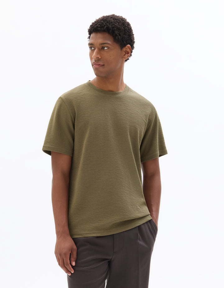 Unisex - Knitted - T-Shirt - Short sleeves - U / V / round neck