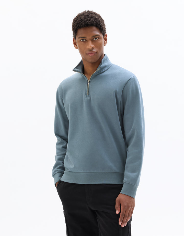 Unisex - Knitted - Sweatshirt - Long sleeves - Fleece fabric