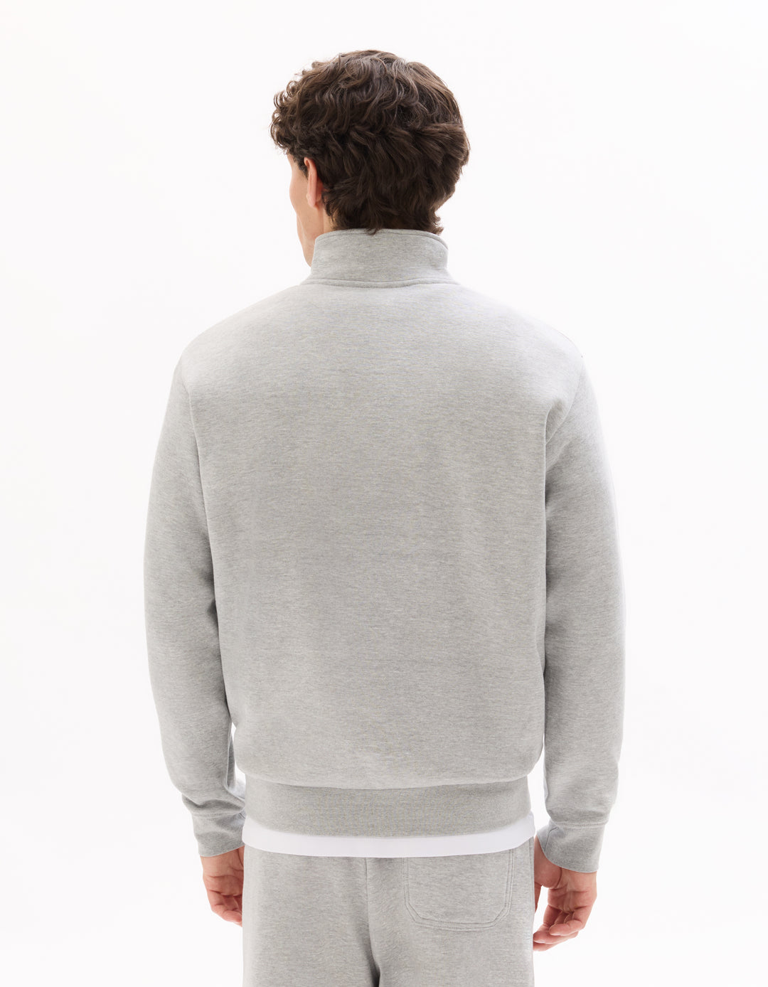 Unisex - Knitted - Sweatshirt - Long sleeves - Fleece fabric