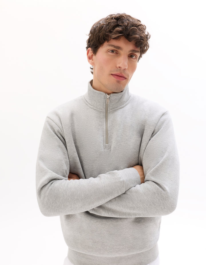 Unisex - Knitted - Sweatshirt - Long sleeves - Fleece fabric