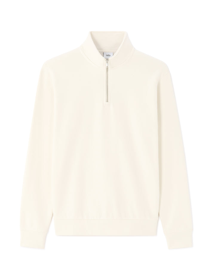 Unisex - Knitted - Sweatshirt - Long sleeves - Fleece fabric