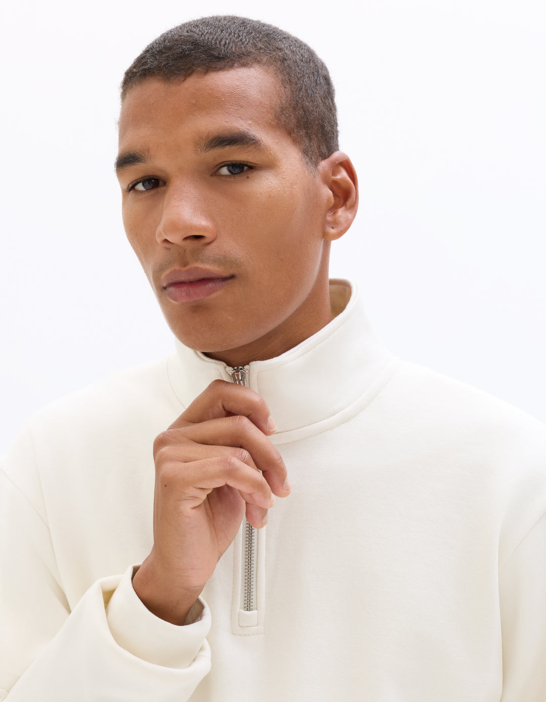 Unisex - Knitted - Sweatshirt - Long sleeves - Fleece fabric