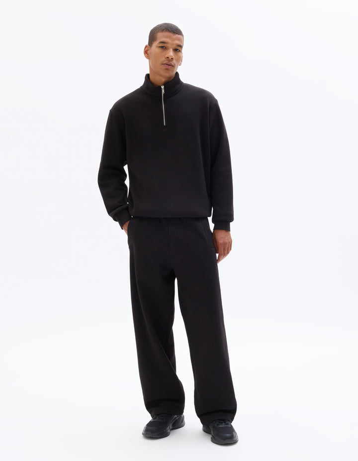 Unisex - Knitted - Sweatshirt - Long sleeves - Fleece fabric