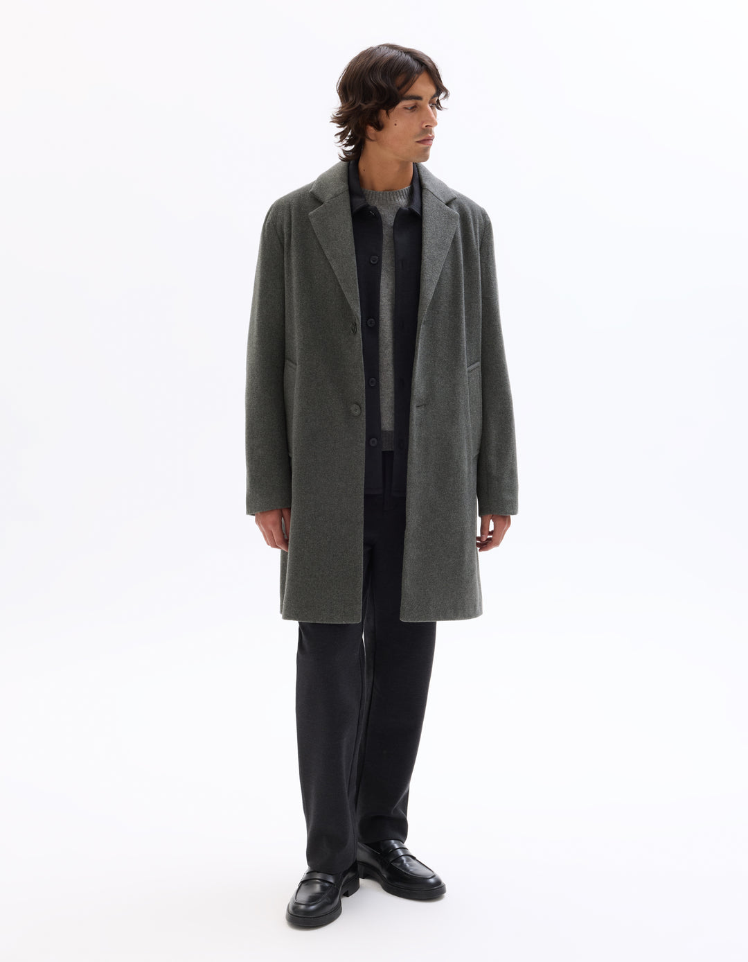 Men - Woven - Coat/Pea jacket/Cape