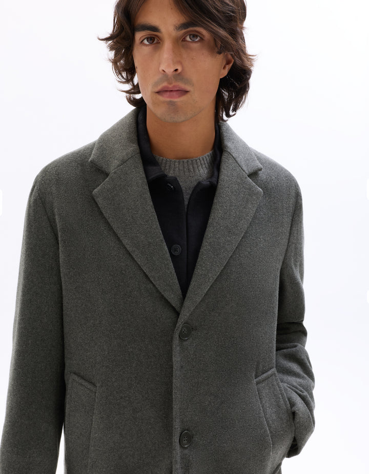 Men - Woven - Coat/Pea jacket/Cape