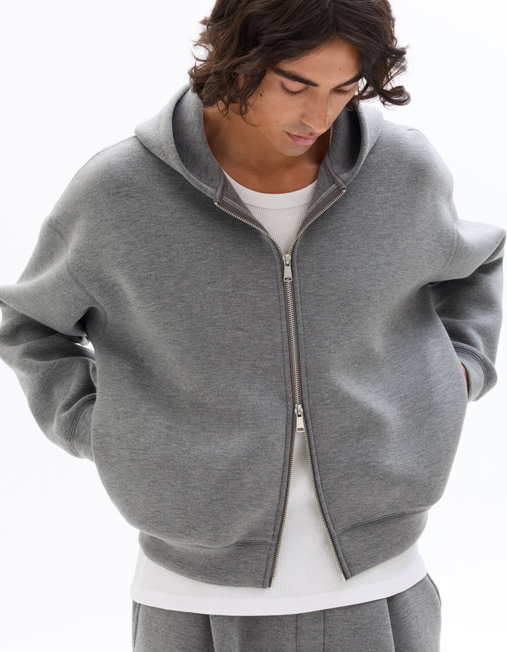 Unisex - Knitted - Sweatshirt - Long sleeves - Fleece fabric