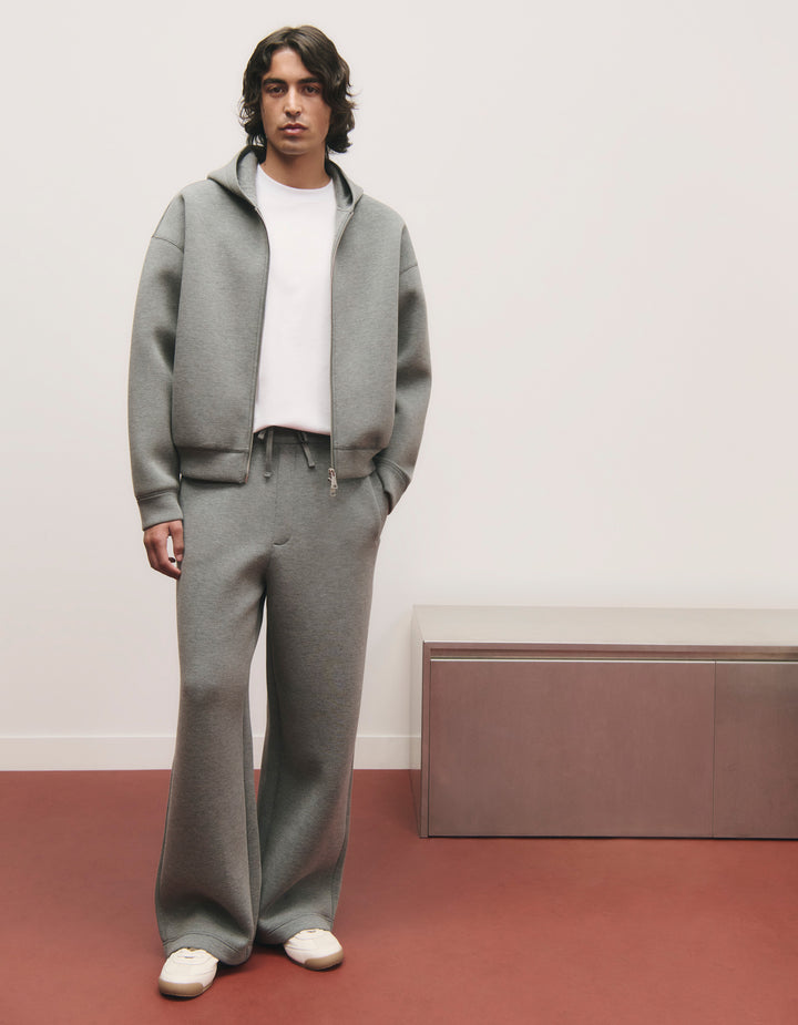 Unisex - Knitted - Sweatshirt - Long sleeves - Fleece fabric