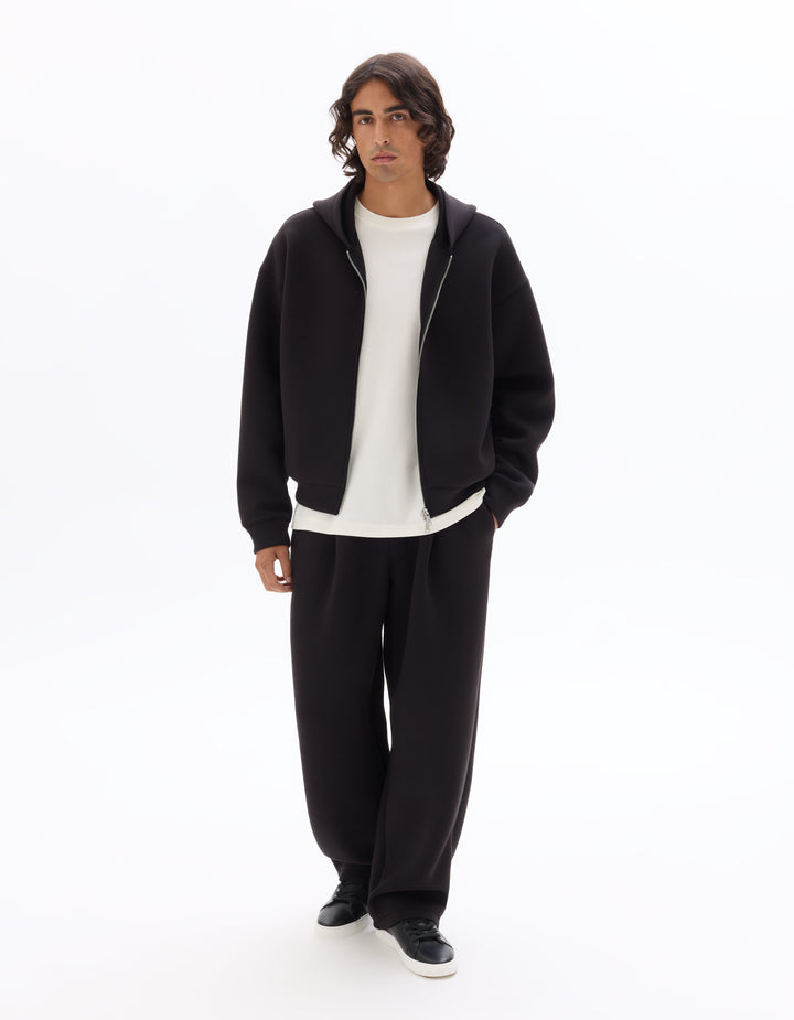 Unisex - Knitted - Sweatshirt - Long sleeves - Fleece fabric