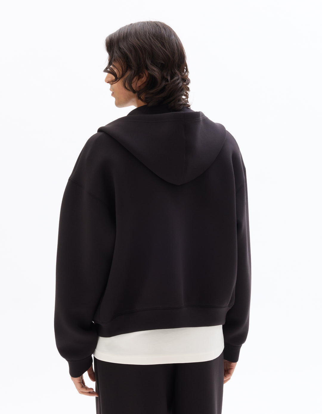 Unisex - Knitted - Sweatshirt - Long sleeves - Fleece fabric
