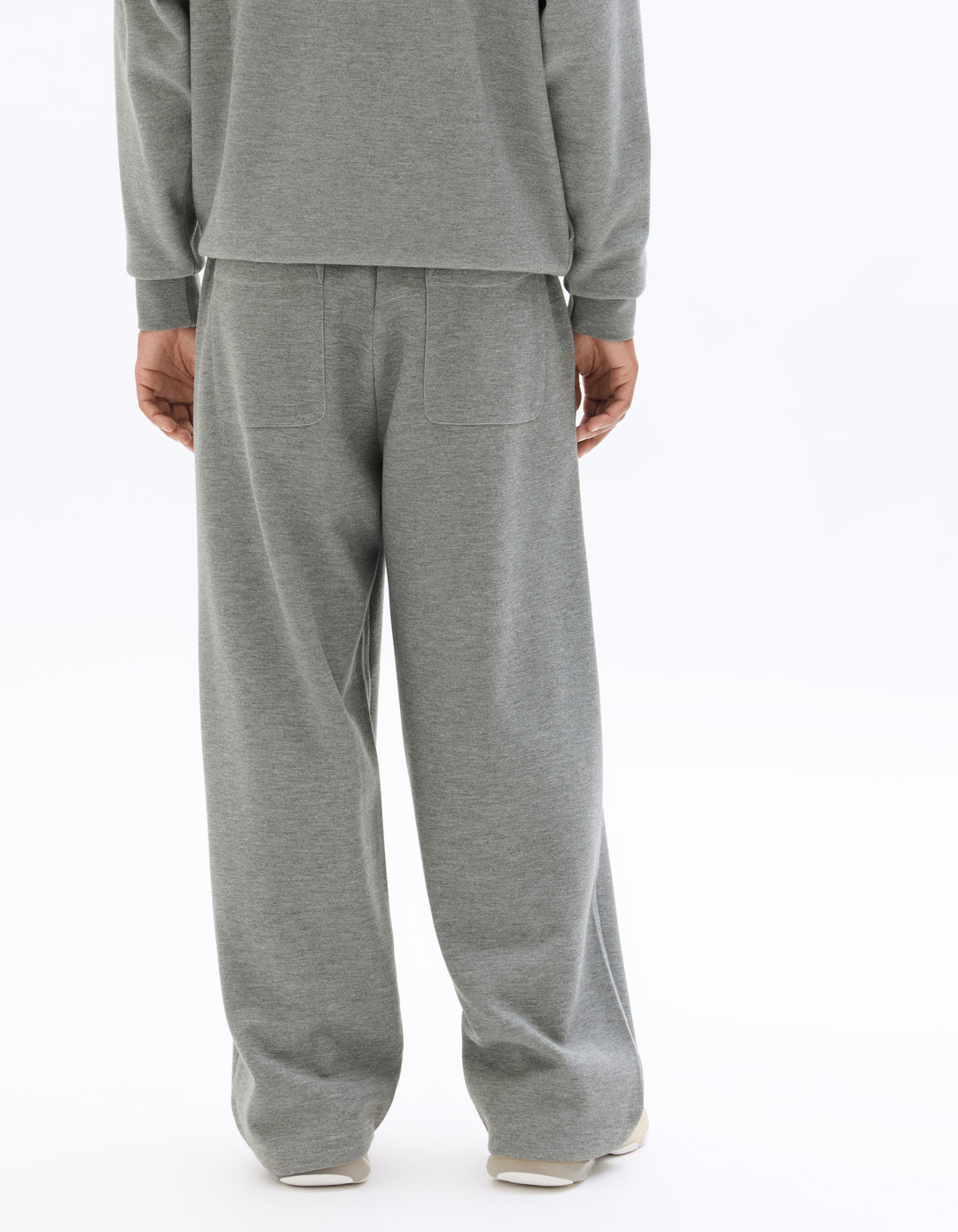 Unisex - Knitted - Jogging droit- Long sleeves - Fleece fabric