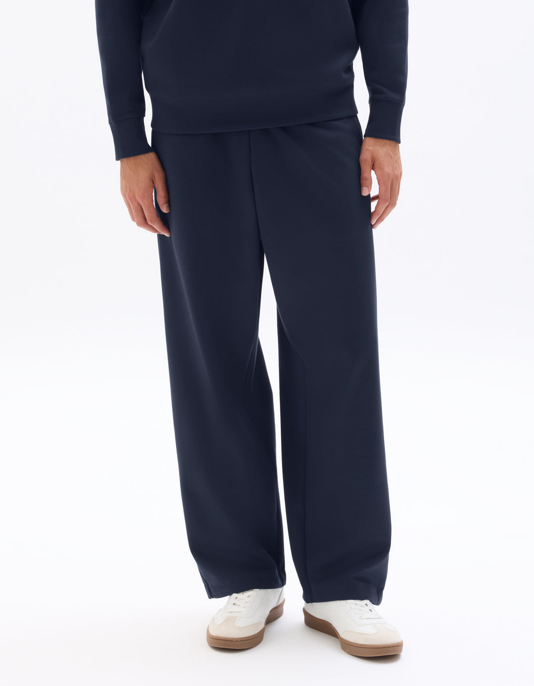 Unisex - Knitted - Jogging droit- Long sleeves - Fleece fabric