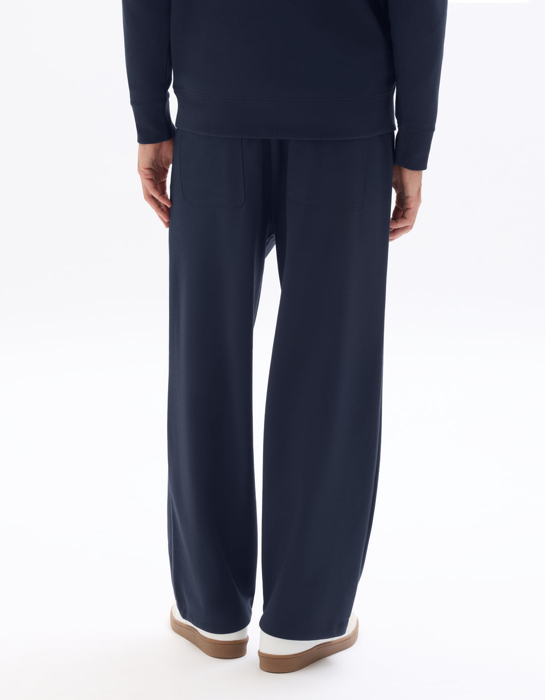 Unisex - Knitted - Jogging droit- Long sleeves - Fleece fabric