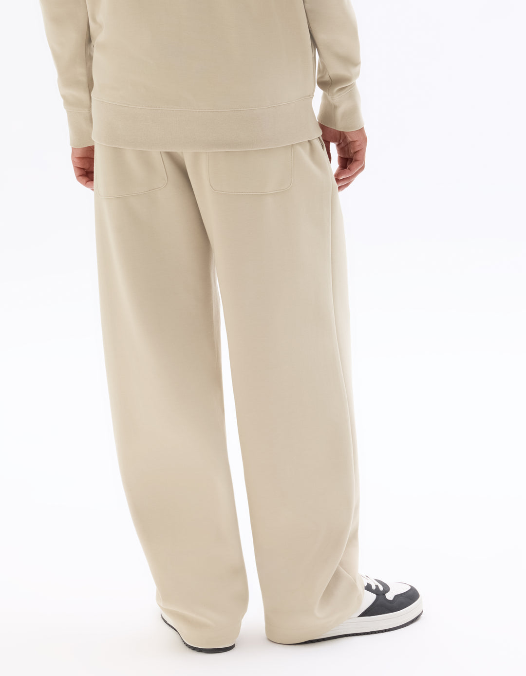 Unisex - Knitted - Jogging droit- Long sleeves - Fleece fabric