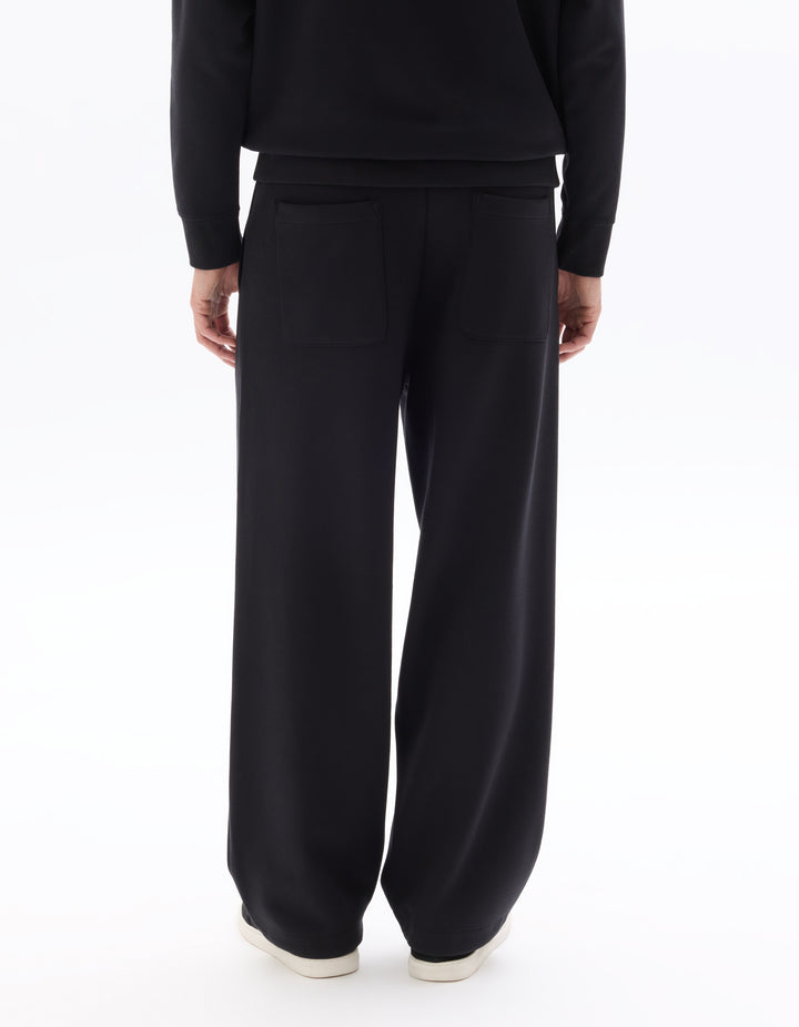 Unisex - Knitted - Jogging droit- Long sleeves - Fleece fabric