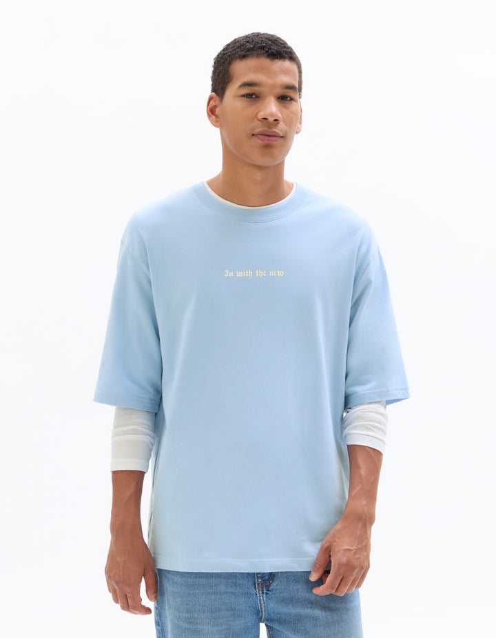 Unisex - Knitted - T-Shirt - Short sleeves - U / V / round neck