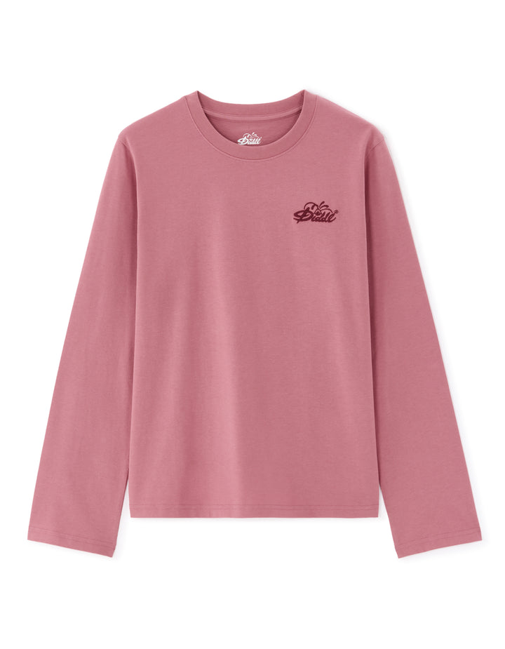 Women - Knitted - T-Shirt - Long sleeves - U / V / round neck