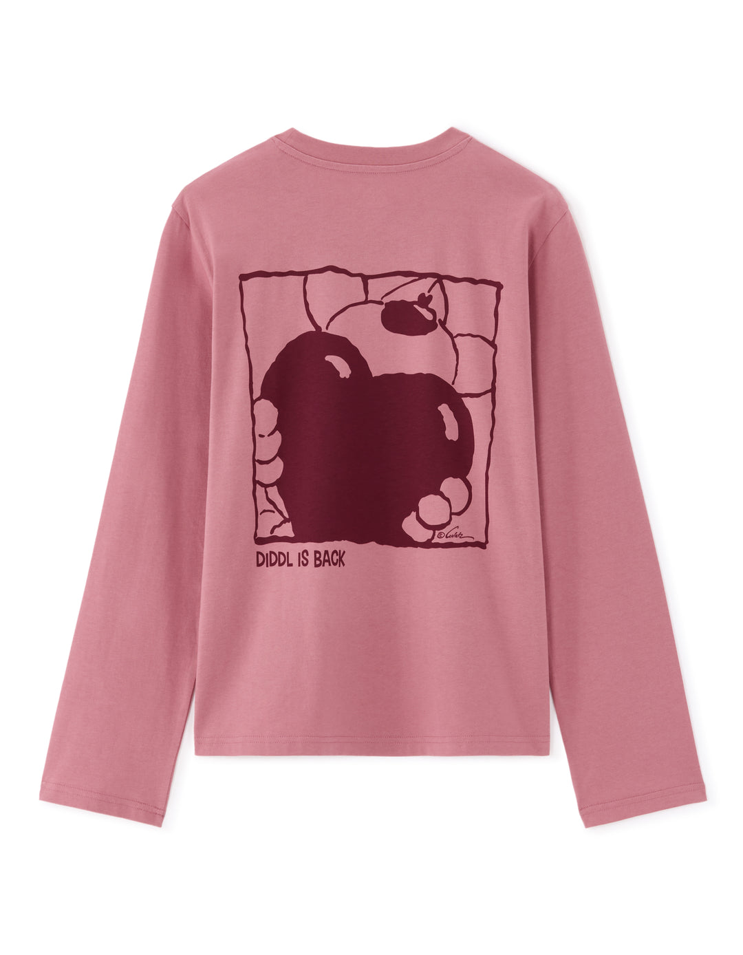 Women - Knitted - T-Shirt - Long sleeves - U / V / round neck
