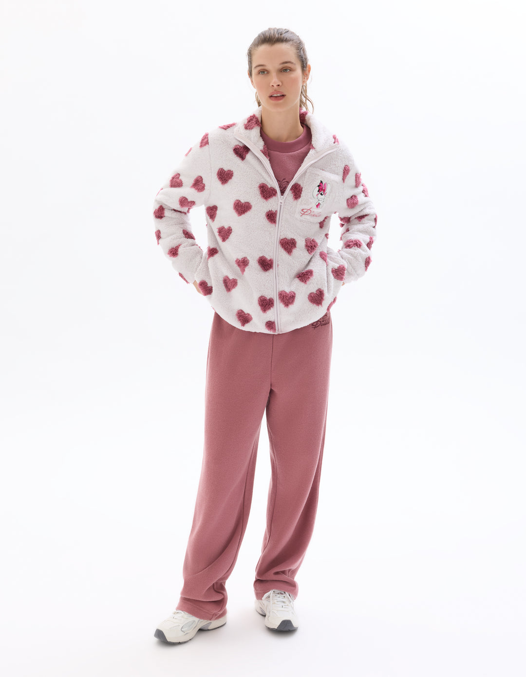 Women- Knitted - sherpa- Long sleeves