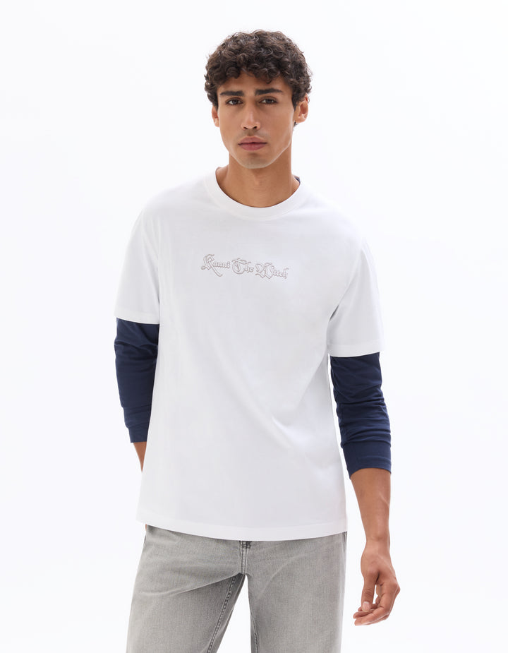 Unisex - Knitted - T-Shirt - Short sleeves - U / V / round neck