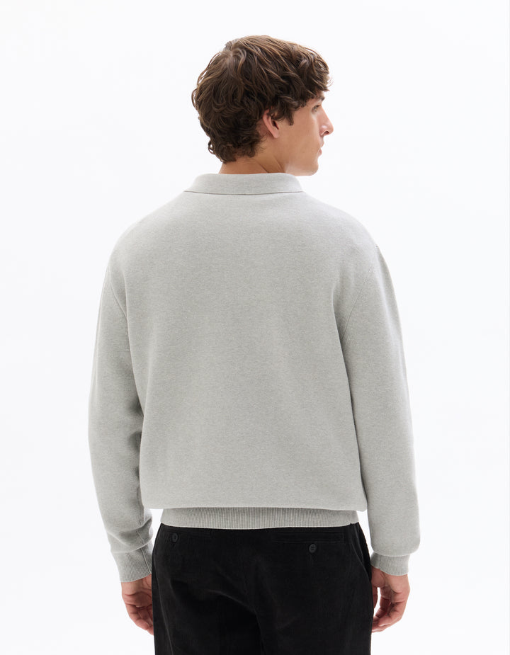 Men - Knitted - Sweater - Long sleeves