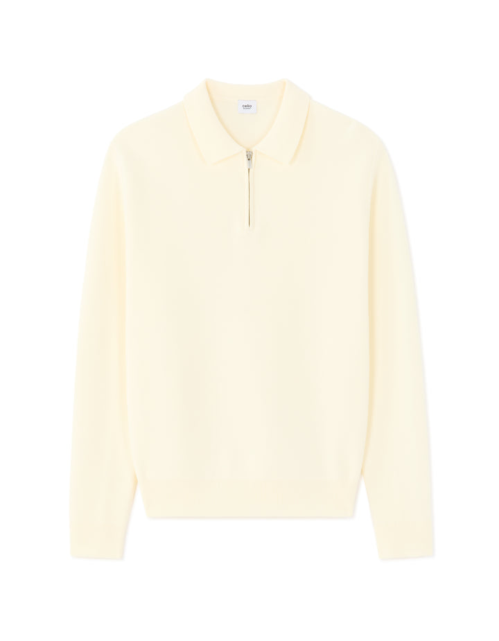Men - Knitted - Sweater - Long sleeves