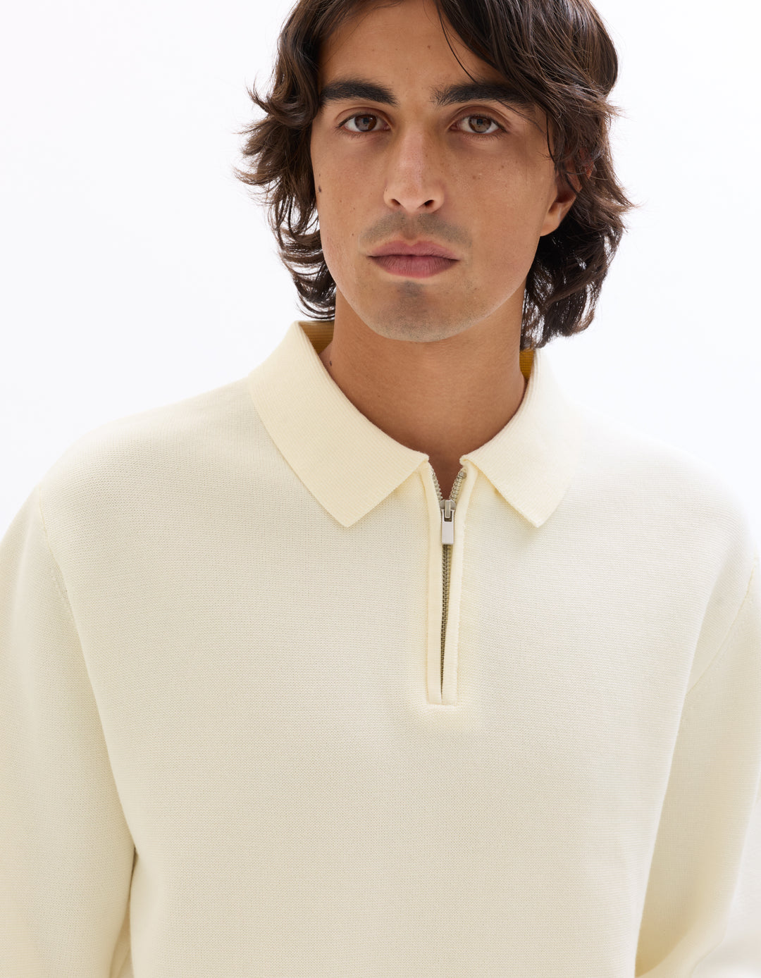 Men - Knitted - Sweater - Long sleeves