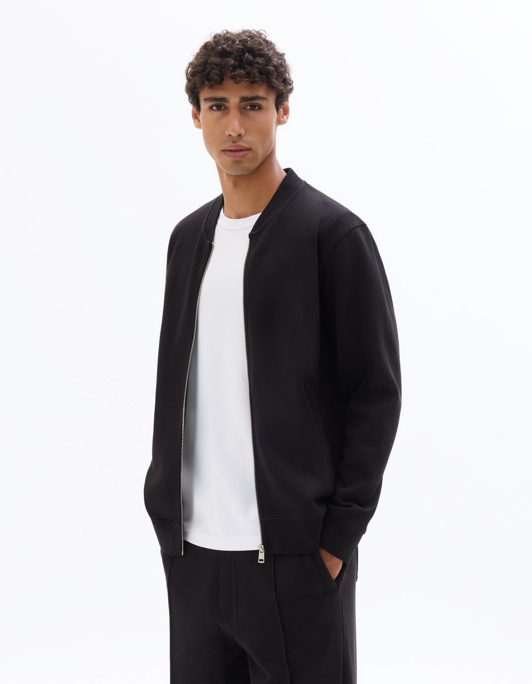 Unisex - Knitted - Sweatshirt - Long sleeves - Fleece fabric