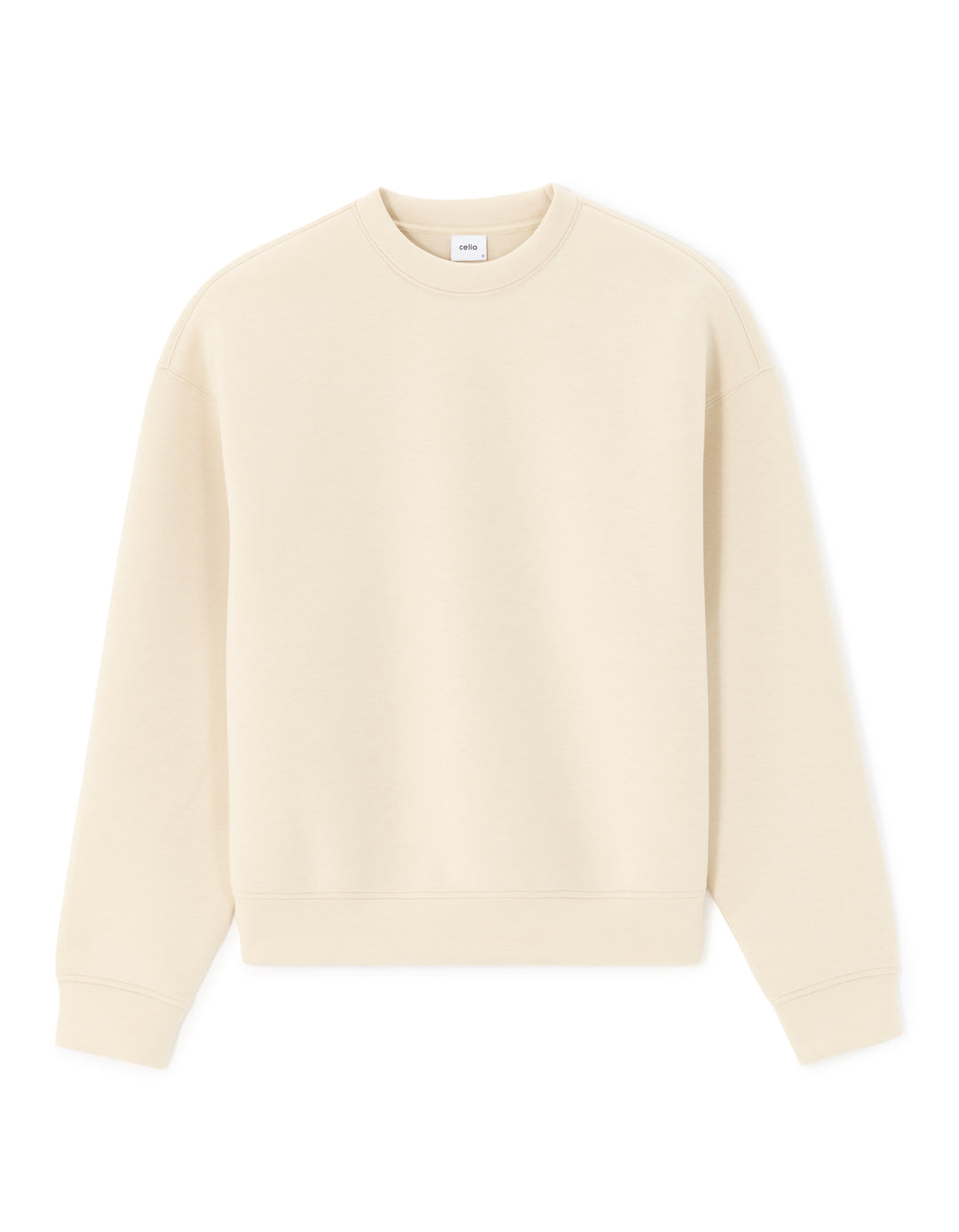 Unisex - Knitted - Sweatshirt - Long sleeves - Fleece fabric